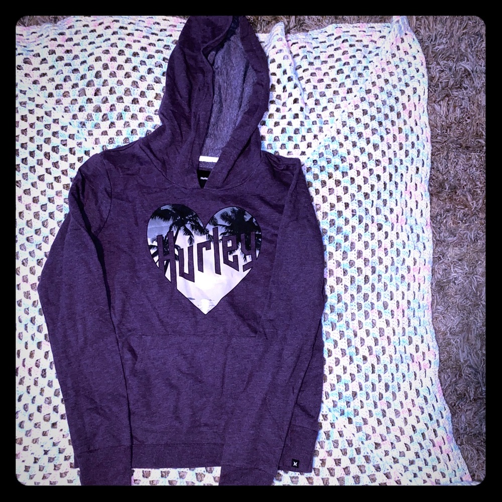 Hurley hoodie size Large